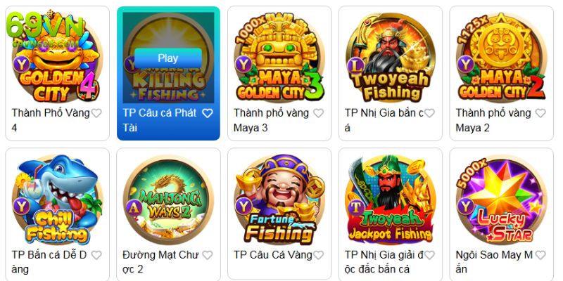 Các tựa game nổ hũ hot nhất hiện nay